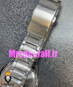 ساعت کاسیو ادیفایس مردانه استیل صفحه سفید Casio Edifice 020783