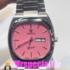 ساعت امگا سیمستر زنانه کوارتز استیل صفحه صورتی OMEGA SEAMASTER 020776