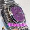 ساعت امگا سیمستر زنانه کوارتز استیل صفحه بنفشOMEGA SEAMASTER 020777