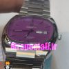 ساعت امگا سیمستر زنانه کوارتز استیل صفحه بنفشOMEGA SEAMASTER 020777