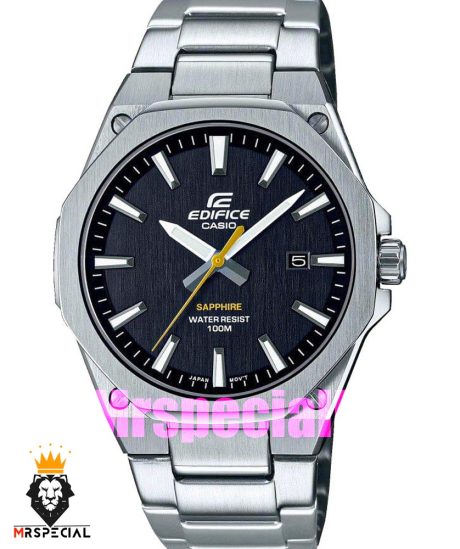 ساعت کاسیو ادیفایس مردانه استیل صفحه مشکی Casio Edifice 020784