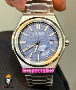 ساعت مچی مردانه سیتیزن اتوماتیک صفحه ابی 021710 citizen zenshine