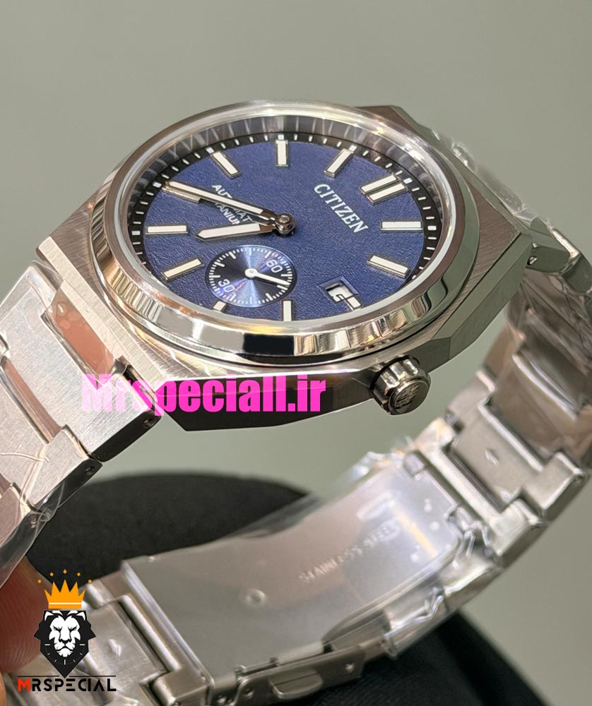 ساعت مچی مردانه سیتیزن اتوماتیک صفحه ابی 021710 citizen zenshine