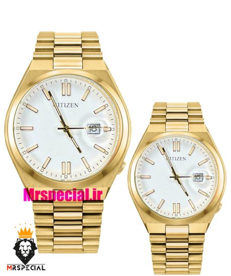 قفل این ساعت پروانه ای ضامن دار میباشد که براحتی میتوانید ساعت رو روی مچ دست قرار دهید .