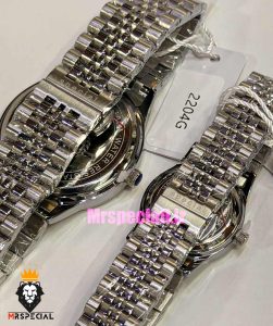 ساعت سیتیزن ست مردانه و زنانه اسپشیال استیل صفحه نقره ای 021671 CITIZEN SPECIAL