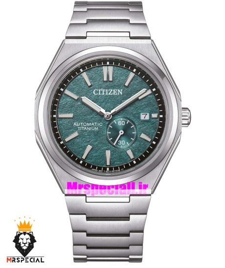 ساعت مچی مردانه سیتیزن اتوماتیک صفحه سبز 021654 Citizen Zenshin