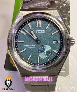 ساعت مچی مردانه سیتیزن اتوماتیک صفحه سبز 021654 Citizen Zenshin