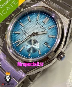 ساعت مچی مردانه سیتیزن اتوماتیک صفحه ابی 021652 Citizen Zenshin 