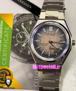 ساعت مچی مردانه سیتیزن اتوماتیک صفحه بژ 021652 Citizen Zenshin 