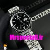 ساعت سیتیزن مردانه مدل سویوسا کوارتز استیل صفحه مشکی 020720 CITIZEN TSUYOSA