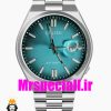 ساعت سیتیزن مردانه مدل سویوسا کوارتز استیل صفحه سبز کله غازی 020732 CITIZEN TSUYOSA