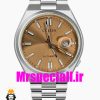 ساعت سیتیزن مردانه مدل سویوسا کوارتز استیل صفحه رزگلد 020725 CITIZEN TSUYOSA