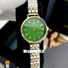 ساعت دنیل ولینگتون زنانه استیل دو رنگ طلایی صفحه سبز Daniel Wellington 01370