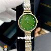 ساعت دنیل ولینگتون زنانه دو رنگ طلایی صفحه سبز Daniel Wellington 021199