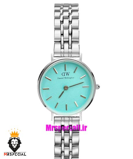 ساعت دنیل ولینگتون زنانه استیل صفحه تیفانی Daniel Wellington 021204