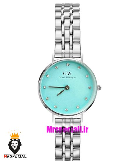 ساعت دنیل ولینگتون زنانه استیل صفحه تیفانی Daniel Wellington 021203