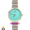 ساعت دنیل ولینگتون زنانه دو رنگ طلایی صفحه تیفانی Daniel Wellington 021200