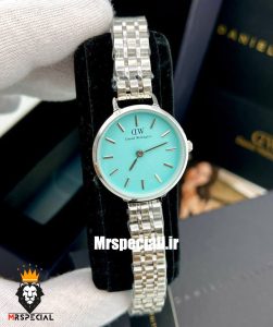 ساعت دنیل ولینگتون زنانه استیل صفحه تیفانی Daniel Wellington 021204 