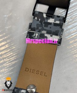 ساعت دیزل هفت موتوره مردانه چرم صفحه مشکی Diesel MR.daddy 021033 