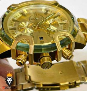 ساعت مچی مردانه دیزل کرنوگراف طلایی صفحه طلایی DIESEL Chronograph griffed 01013