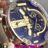 ساعت دیزل هفت موتوره مردانه استیل صفحه مشکی شیشه رنگی Diesel MR.daddy 020977
