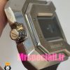 ساعت دیزل مردانه کنتوری چهارگوش بند چرم صفحه مشکی Diesel 020854