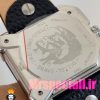 ساعت دیزل مردانه کنتوری چهارگوش بند چرم صفحه مشکی Diesel 020854