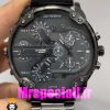 ساعت دیزل هفت موتوره مردانه مشکی صفحه مشکی Diesel MR.daddy 020752