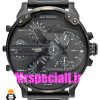 ساعت دیزل هفت موتوره مردانه مشکی صفحه مشکی Diesel MR.daddy 020752