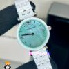 ساعت امپریو ارمانی زنانه سفید سرامیک صفحه صدف سبز 021232 EMPORIO ARMANI