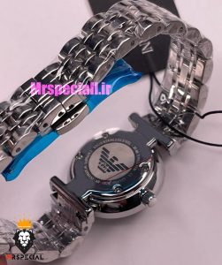 ساعت امپریو ارمانی زنانه استیل صفحه صدف سفید 021417 EMPORIO ARMANI 