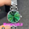 ساعت امپریو ارمانی زنانه استیل صفحه سبز 020712 EMPORIO ARMANI
