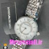 ساعت امپریو ارمانی زنانه استیل صفحه صدف سفید 020711 EMPORIO ARMANI