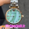 ساعت امپریو ارمانی زنانه استیل دو رنگ رزگلد صفحه صدف 020708 EMPORIO ARMANI