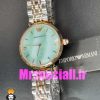 ساعت امپریو ارمانی زنانه استیل دو رنگ رزگلد صفحه صدف 020708 EMPORIO ARMANI