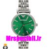 ساعت امپریو ارمانی زنانه استیل صفحه سبز 020712 EMPORIO ARMANI