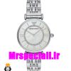 ساعت امپریو ارمانی زنانه استیل صفحه صدف سفید 020711 EMPORIO ARMANI