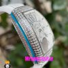 ساعت فرانک مولر زنانه فول نگین بند رابر سفید 021026 FRANCK MULLER