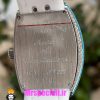 ساعت فرانک مولر زنانه فول نگین بند رابر سفید 021026 FRANCK MULLER