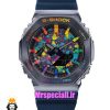 ساعت کاسیو جیشاک ابی صفحه رنگی Casio g-shock gm-2100 021354