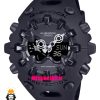 ساعت جیشاک مردانه مشکی صفحه مشکی 021424 G-SHOCK ANALOG-DIGITAL Black GA-V01-1A