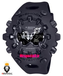 ساعت جیشاک مردانه مشکی صفحه مشکی 021424 G-SHOCK ANALOG-DIGITAL Black GA-V01-1A