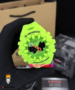 ساعت جیشاک پروتکشن سبز فسفری صفحه سبز فسفری 021426 CASIO G-SHOCK ga-v01 Protection GA-V01-1A 