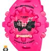 ساعت جیشاک پروتکشن صورتی صفحه صورتی 021425 CASIO G-SHOCK ga-v01 Protection GA-V01-1A