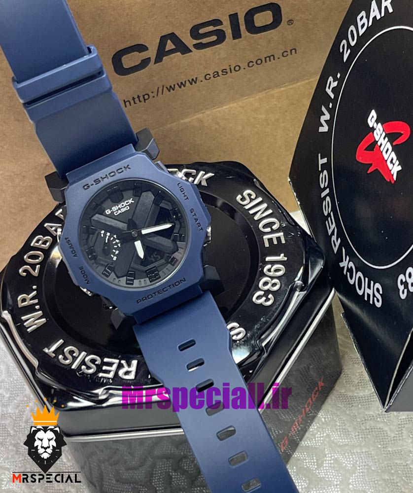 ساعت مچی کاسیو جی شاک سورمه ای Casio G-Shock Ga-2300