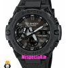 ساعت کاسیو جیشاک بند رابر مشکی قاب مشکی صفحه مشکی Casio g-shock GST-B400 021666