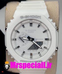 ساعت کاسیو جی شاک سفید Casio G-Shock Ga2100 020651