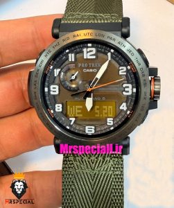 ساعت کاسیو پروترک مردانه صفحه مشکی 021535 Casio ProTrek PRW-6600Y‏