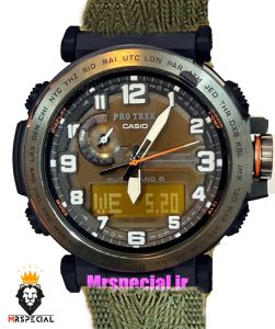 ساعت کاسیو پروترک مردانه صفحه مشکی 021535 Casio ProTrek PRW-6600Y‏