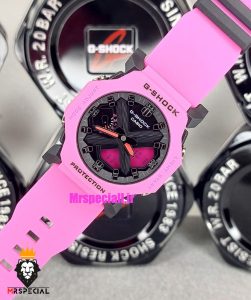 ساعت مچی کاسیو جی شاک صورتی Casio G-Shock Ga-2300 Pink